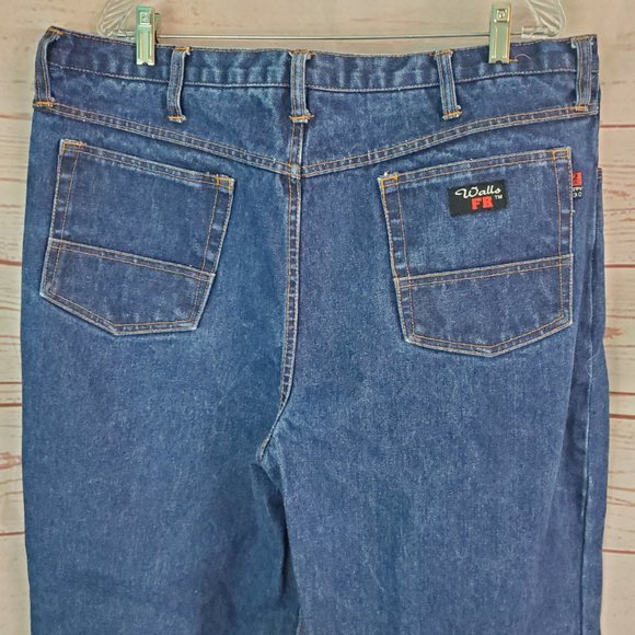Walls FR Work Denim  Jeans Size 40 x 34 36 - Picture 2 of 9
